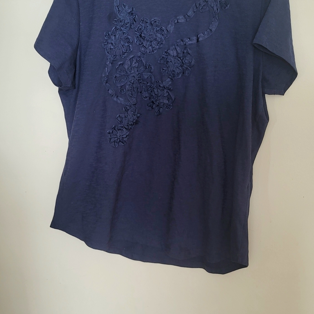 Navy Blue Women's Top